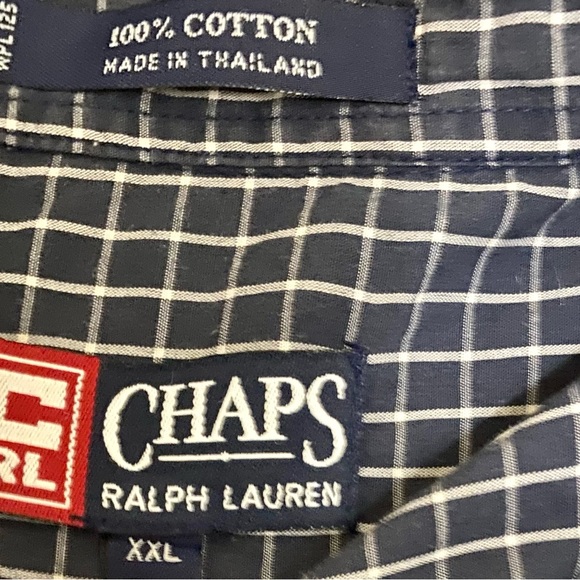 Chaps Ralph Lauren, short sleeve button down - Picture 4 of 4